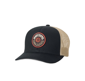 RIP CURL CUSTOM CURVE TRUCKER BLACK KHAKI