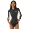 RIP CURL WOMEN DAWN PATROL LONG SLEEVE JACKET BROWN