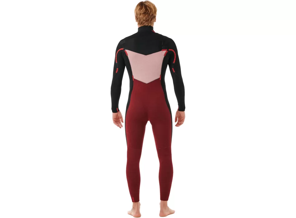 RIP CURL DAWN PATROL 4/3 CHEST ZIP WETSUIT