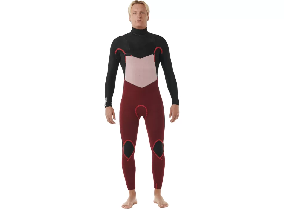 RIP CURL DAWN PATROL 4/3 CHEST ZIP WETSUIT
