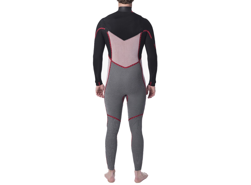 RIP CURL DAWN PATROL 4/3 CHEST ZIP NAVY