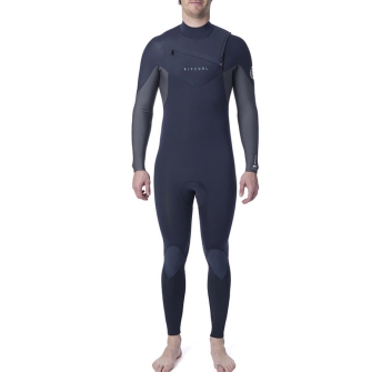 RIP CURL DAWN PATROL 4/3 CHEST ZIP NAVY