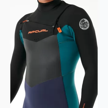 RIP CURL DAWN PATROL 4/3 CHEST ZIP WETSUIT PURPLE NIGHT