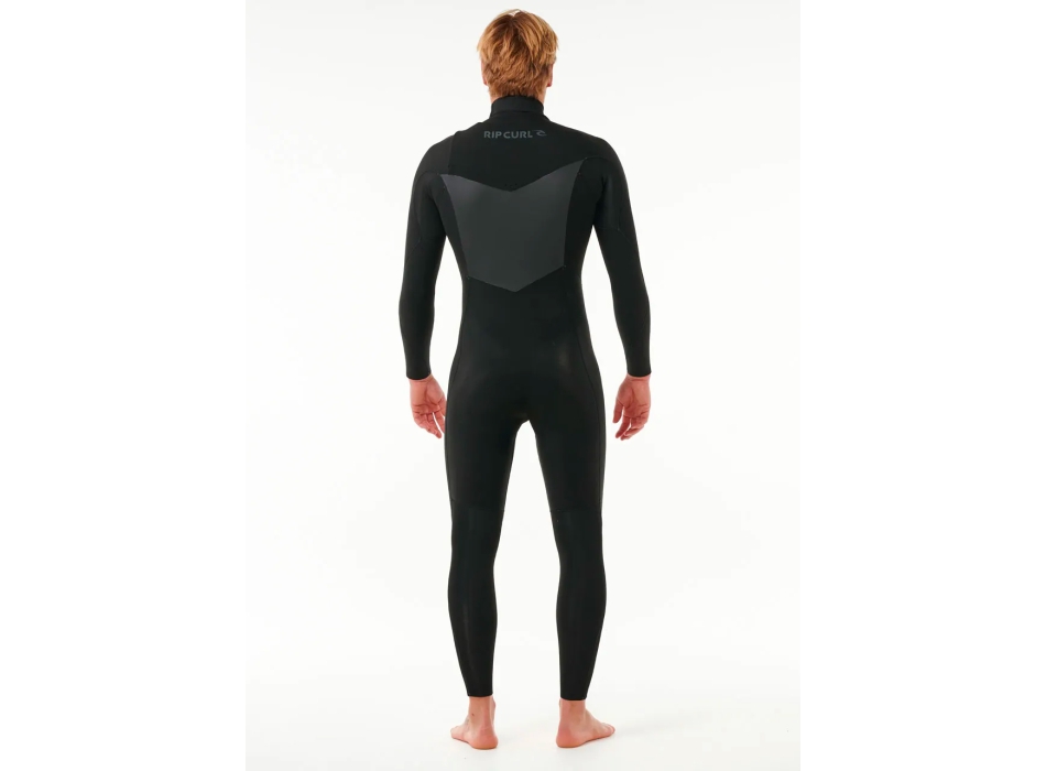 RIP CURL DAWN PATROL 5/3 CHEST ZIP WETSUIT BLACK
