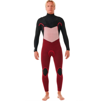 RIP CURL DAWN PATROL 5/3 CHEST ZIP WETSUIT BLACK