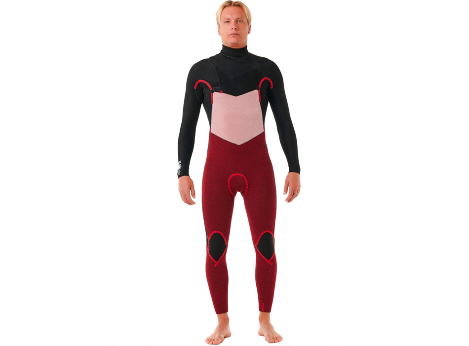 RIP CURL DAWN PATROL 5/3 CHEST ZIP WETSUIT BLACK