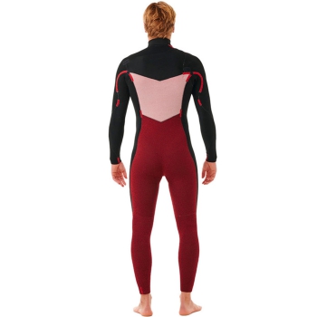 RIP CURL DAWN PATROL 5/3 CHEST ZIP WETSUIT BLACK