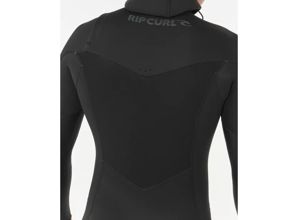 RIP CURL DAWN PATROL 6/4 CHEST ZIP HOOD WETSUIT