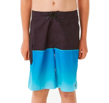 RIP CURL DAWN PATROL BOARDSHORTS BOY 24" BLACK BLUE