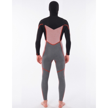 RIP CURL DAWN PATROL HOOD 5/4 CHEST ZIP STEAMER