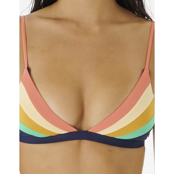 RIP CURL DAY BREAK MULTI FIXED TRIANGLE BIKINI TOP