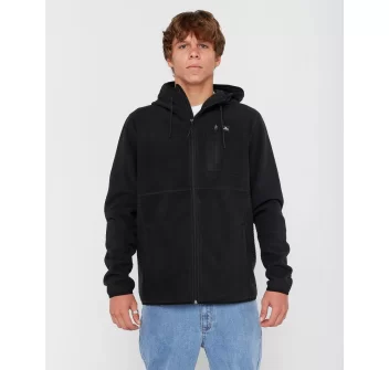RIP CURL DEPARTED POLAR FLEECE THROUGH JACKET