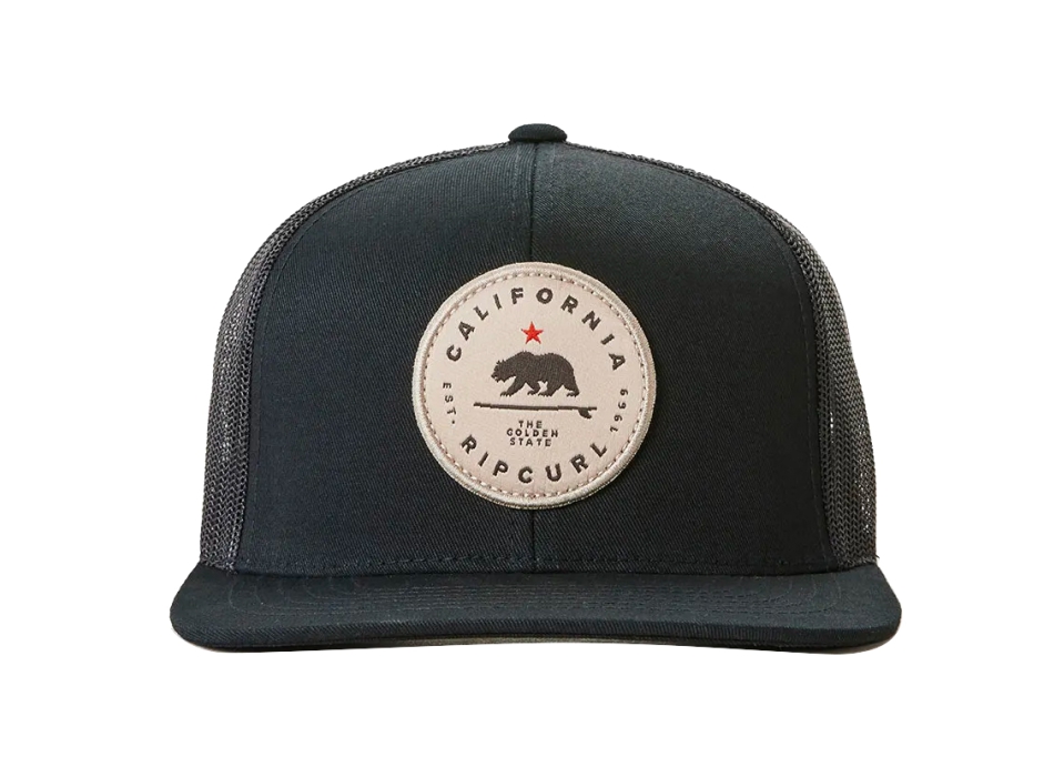 RIP CURL DESTINATIONS TRUCKER BLACK BROWN