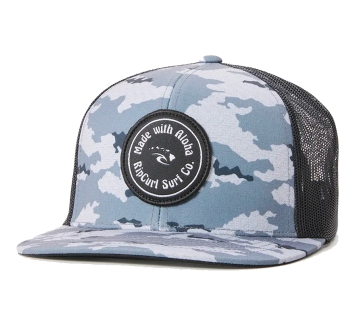 RIP CURL DESTINATIONS TRUCKER BLACK GREY