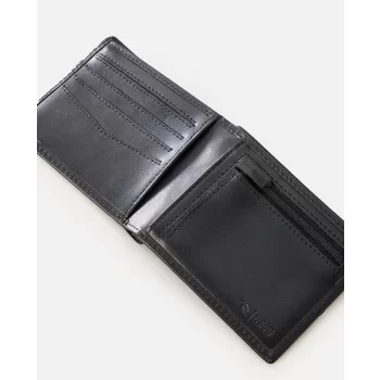 RIP CURL DIAMOND RFID 2 IN 1 WALLET BLACK