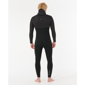 RIP CURL E-BOMB 5/3 WETSUIT CHEST ZIP BLACK