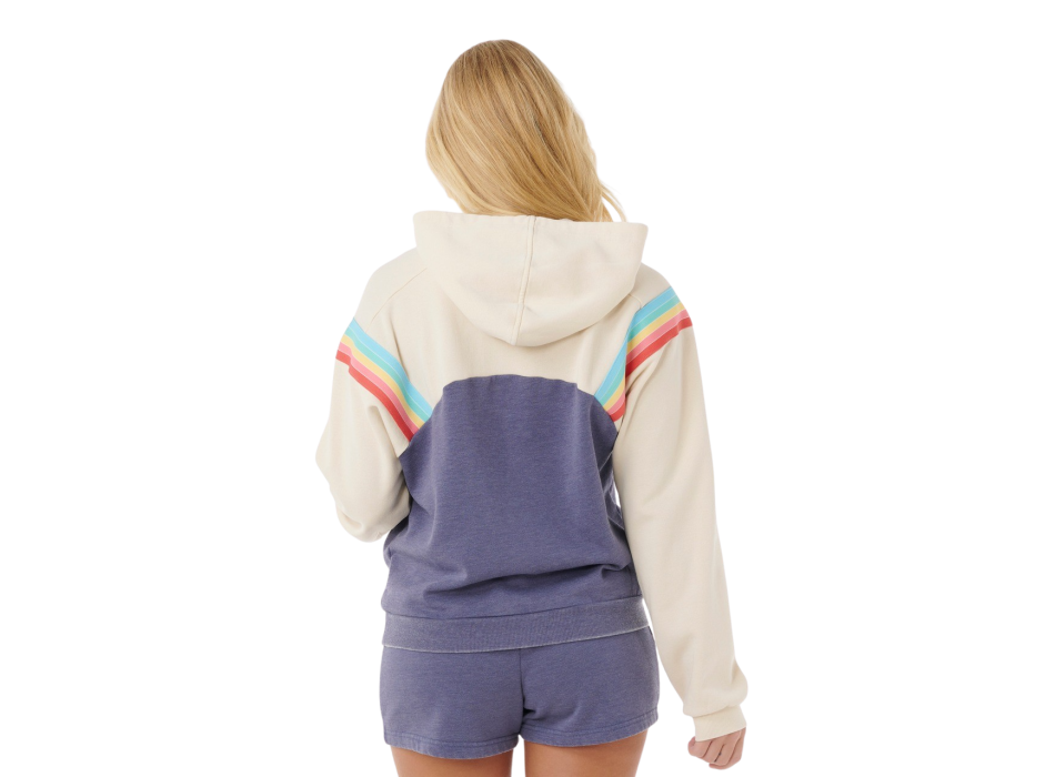 RIP CURL SWEATER HOODIE SURF REVIVAL HOOD BLUE