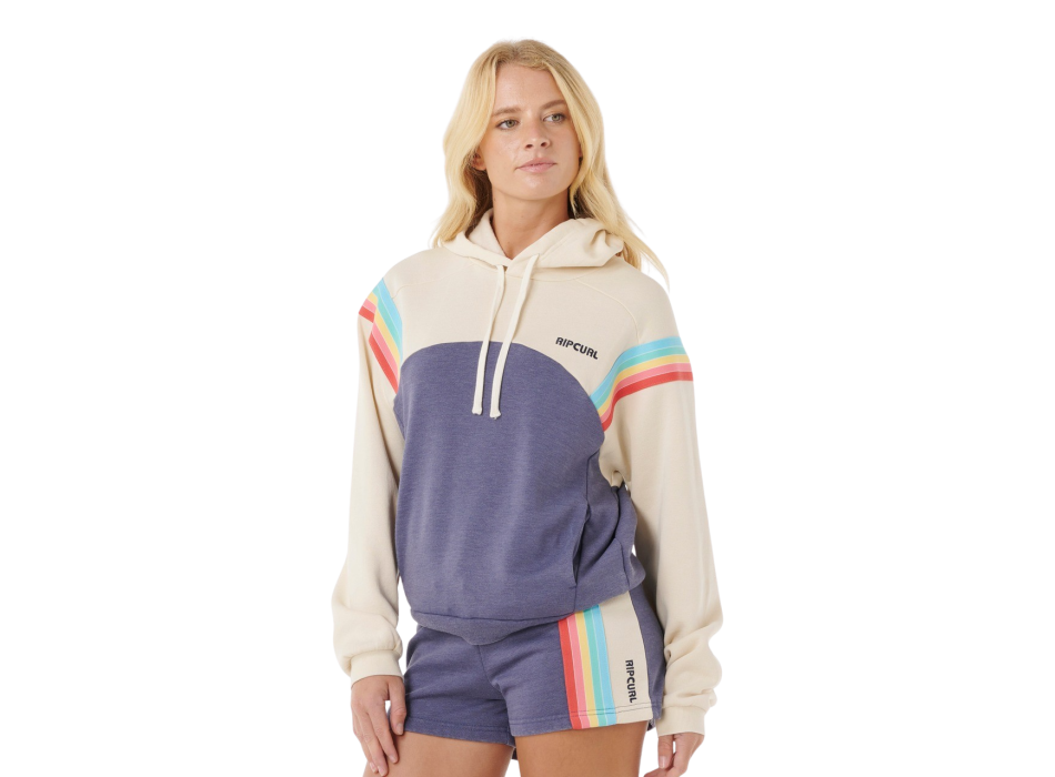 RIP CURL SWEATER HOODIE SURF REVIVAL HOOD BLUE