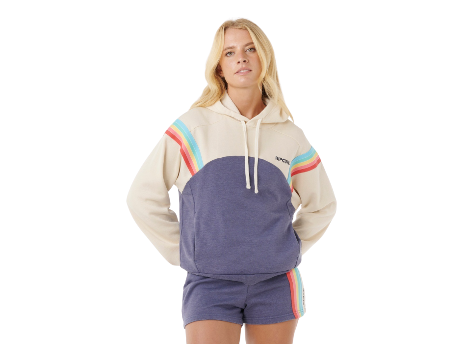 RIP CURL SWEATER HOODIE SURF REVIVAL HOOD BLUE