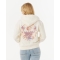RIP CURL SWEATER SUMMER HOOD ZIP THRU BONE