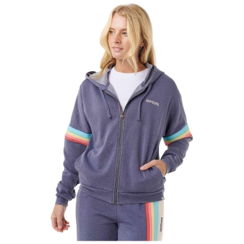 RIP CURL SWEATER SUMMER HOOD WITH ZIP BONE