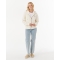 RIP CURL SWEATER SUMMER HOOD ZIP THRU BONE