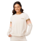 RIP CURL SWEATER HIGH TIDE SURF RAGLAN OATMEAL MARLE