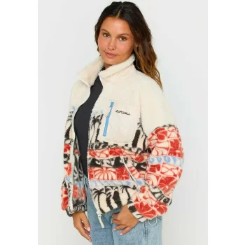 RIP CURL OCEANIC ZIP THRU POLAR BEIGE