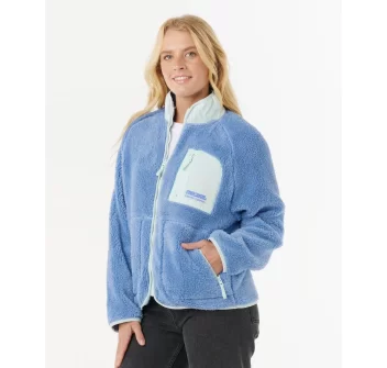RIP CURL SHORE BREAK POLAR FLEECE BLUE