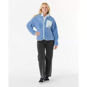 RIP CURL SHORE BREAK POLAR FLEECE BLUE