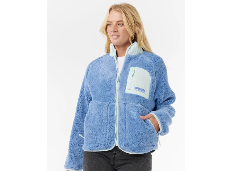 RIP CURL SHORE BREAK POLAR FLEECE BLUE