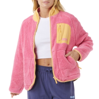 RIP CURL SHORE BREAK POLAR FLEECE PINK