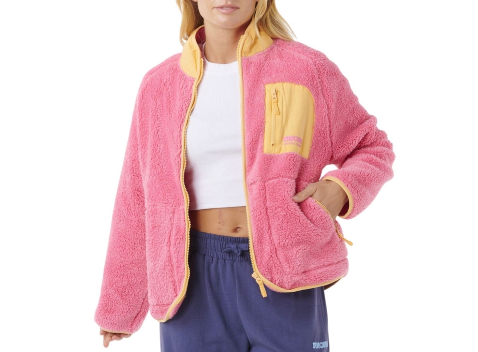 RIP CURL SHORE BREAK POLAR FLEECE PINK