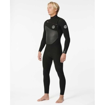 RIP CURL FLSHBOMB 4/3 CHEST ZIP WETSUIT