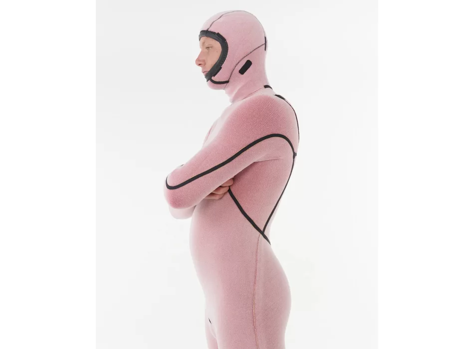 RIP CURL FLASHBOMB HOODED WETSUIT 5/4 CHEST ZIP