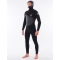 RIP CURL FLASHBOMB 6/4 CHEST ZIP HOODED WETSUIT XS (B GRADE)