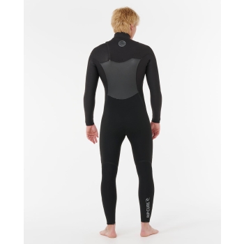 RIP CURL FLASH BOMB HOODED WETSUIT 6/4 CHEST ZIP