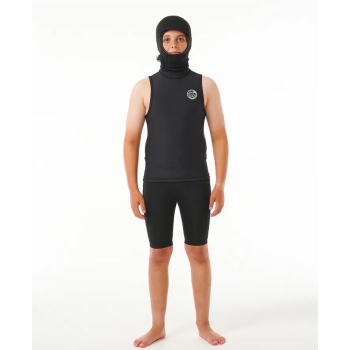 RIP CURL FLASHBOMB POLYPRO HOOD VEST 2MM KIDS