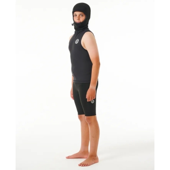 RIP CURL FLASHBOMB POLYPRO HOOD VEST 2MM KIDS