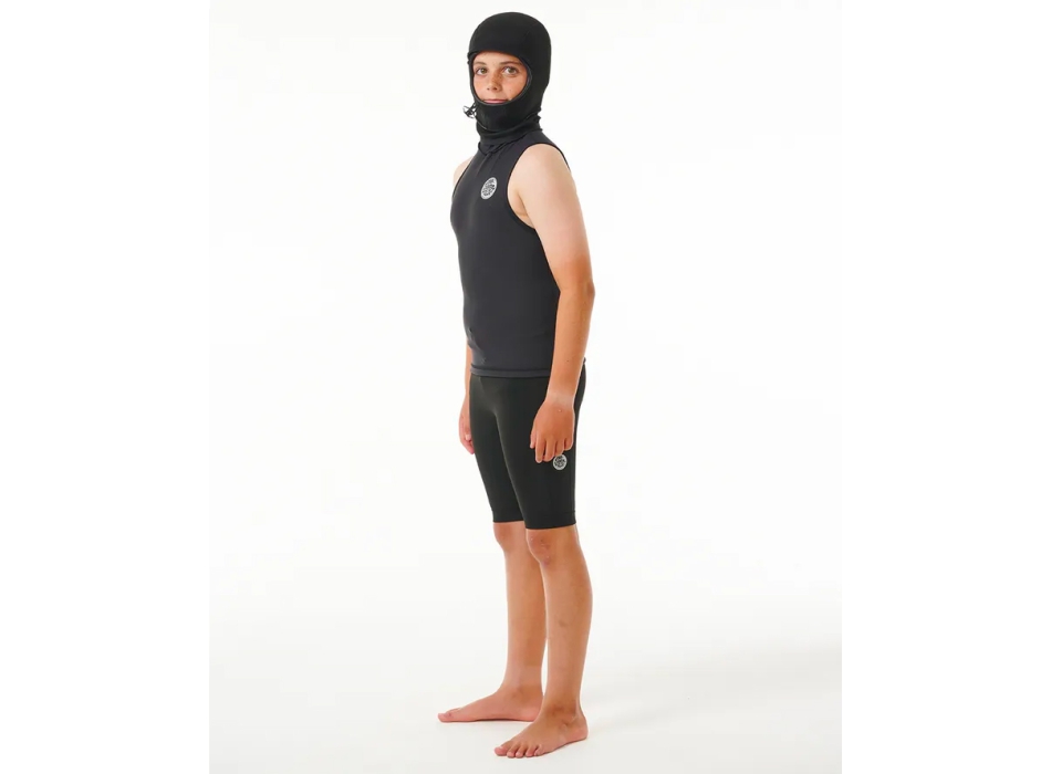 RIP CURL FLASHBOMB POLYPRO HOOD VEST 2MM KIDS