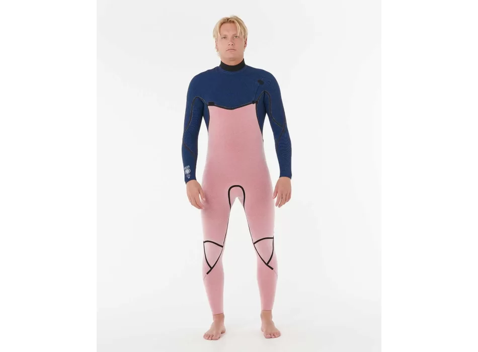 RIP CURL FLSHBOMB PRO 4/3 FREE ZIP WETSUIT