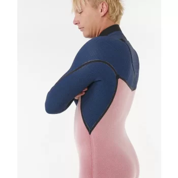 RIP CURL FLSHBOMB PRO 4/3 FREE ZIP WETSUIT