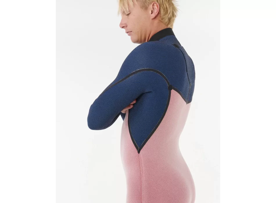 RIP CURL FLSHBOMB PRO 4/3 FREE ZIP WETSUIT