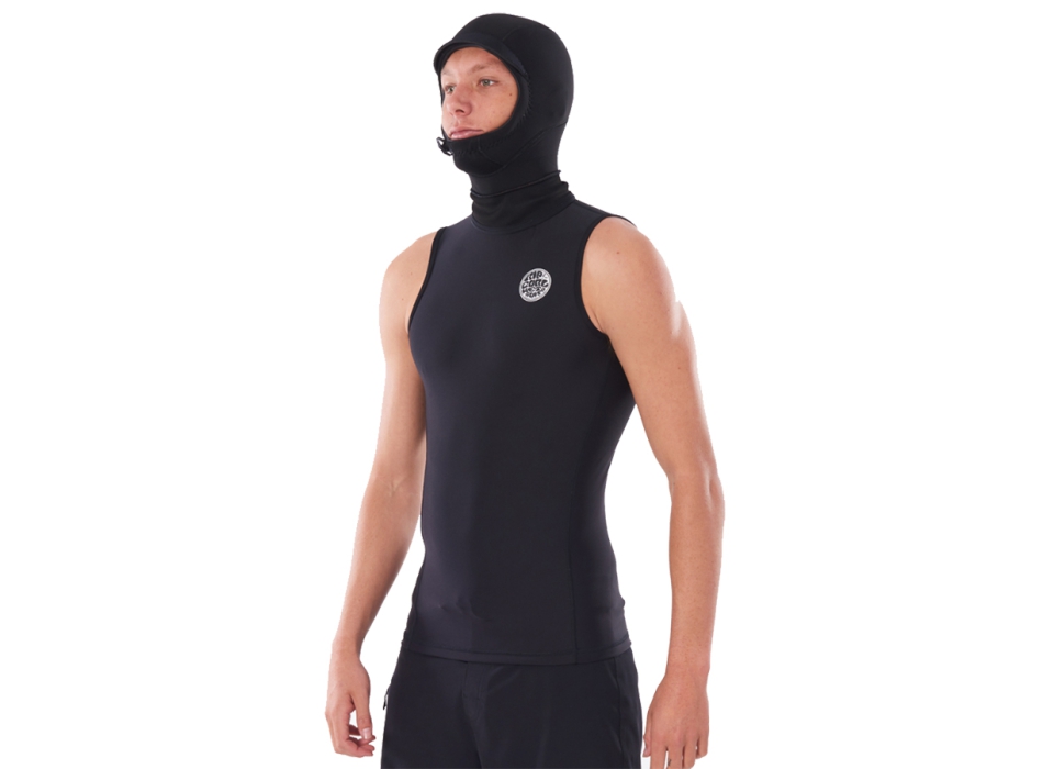 RIP CURL FLASHBOMB POLYPRO HOOD VEST