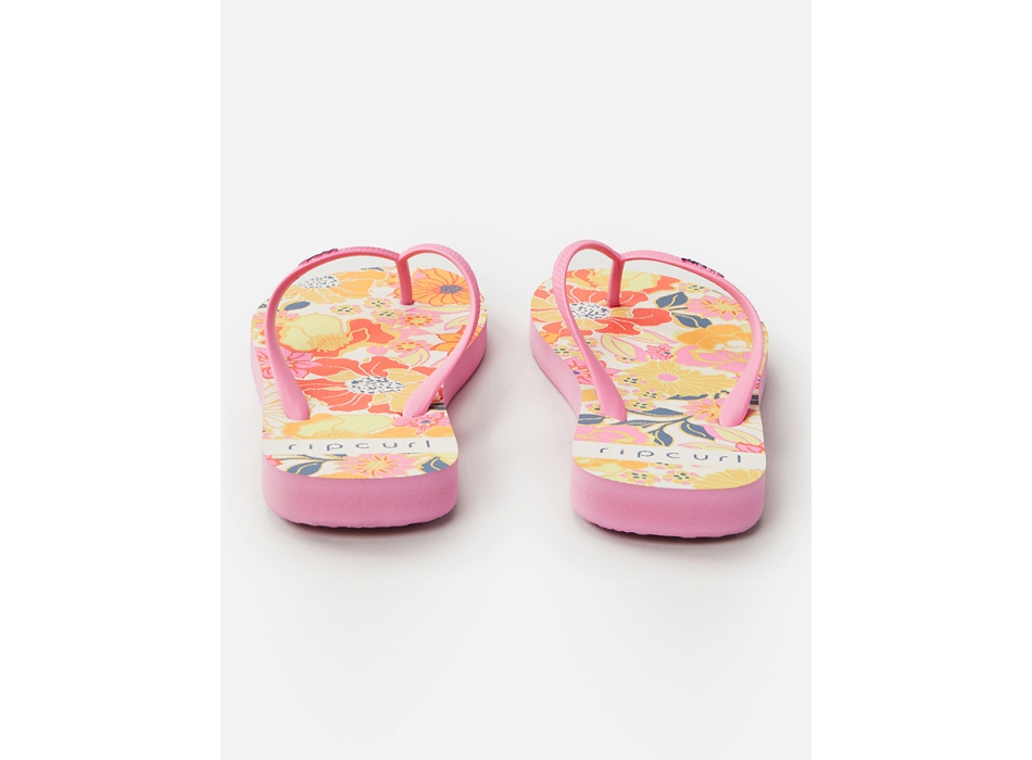 RIP CURL FLORAL WAVE SHAPERS OPEN TOE BONE