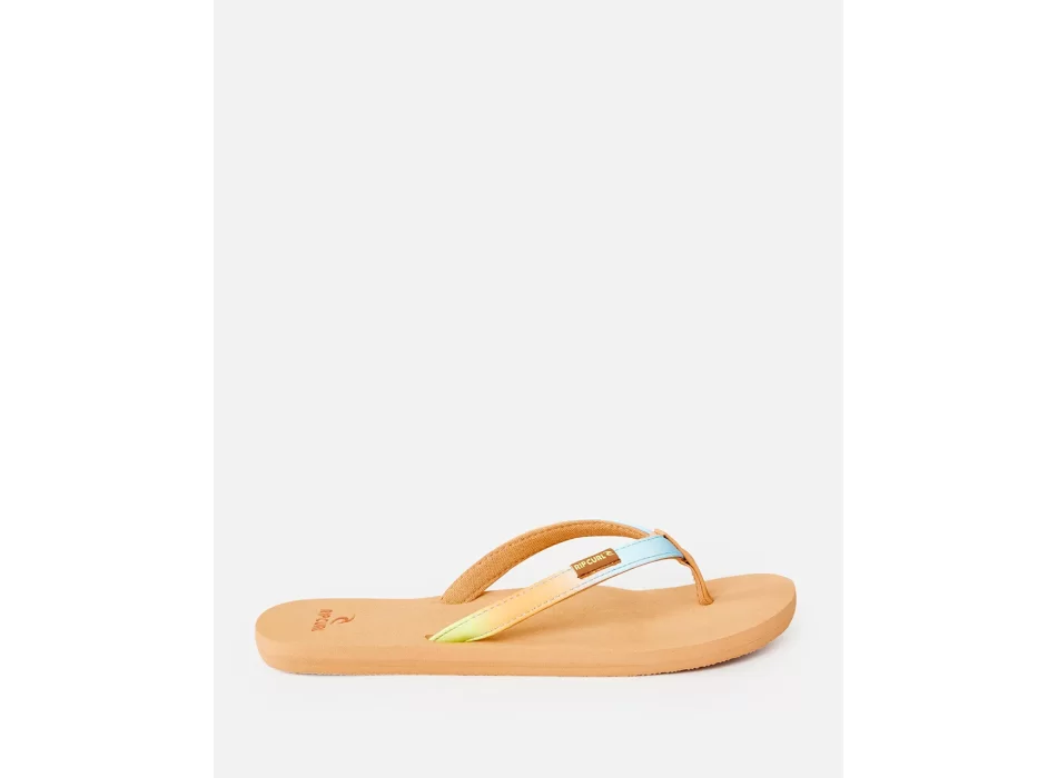 RIP CURL FREEDOM BLOOM OPEN TOE BRIGHT GREEN