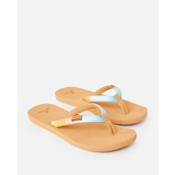 RIP CURL FREEDOM BLOOM OPEN TOE BRIGHT GREEN