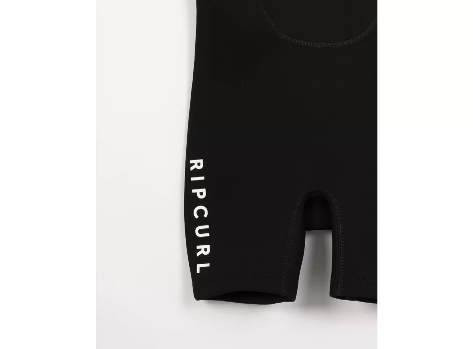 RIP CURL GROMS FREELITE 2MM BACK ZIP SPRINGSUIT BLACK