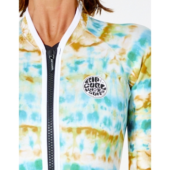 RIP CURL G BOMB LONG SLEEVE FRONT ZIP CHEEKY