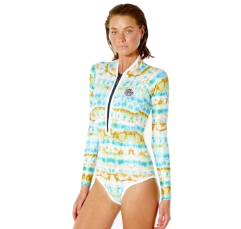 RIP CURL G BOMB LONG SLEEVE FRONT ZIP CHEEKY